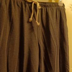 Brand New Junior Ladies Small Gray Jogger Pants 
