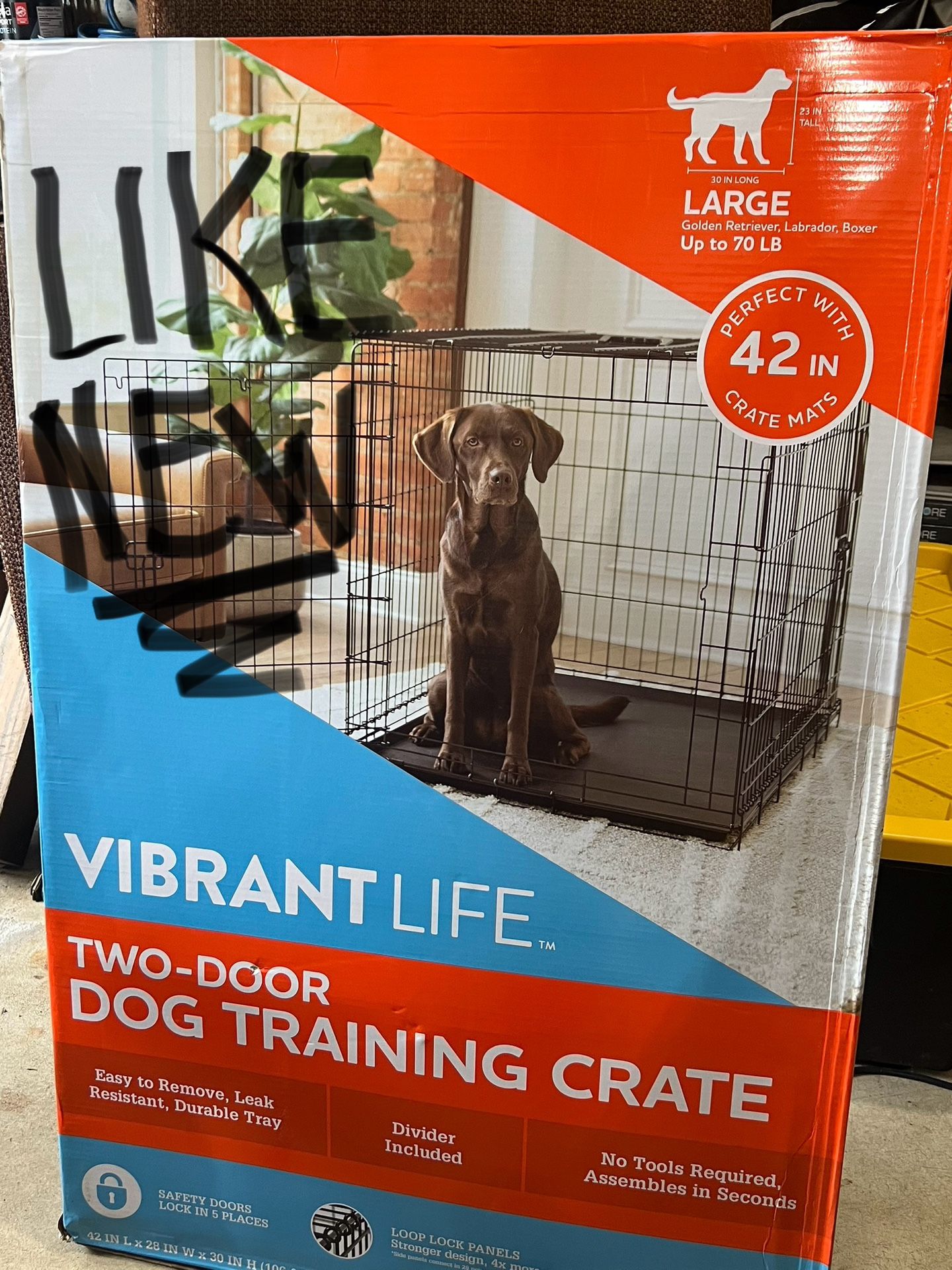 Large Dog Crate And Cover