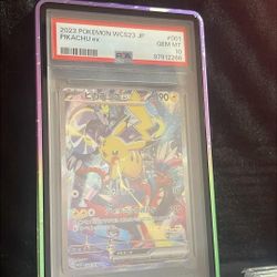 Pikachu Yokohama PSA10