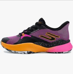Sketchers Slip-Ins Black/Pink 8.5 Womens