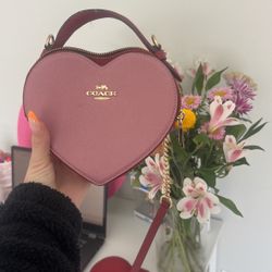 Coach Heart Shaped Limited Edition Bag 