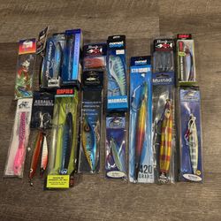 The Perfect Ready To Fish Salt Water Jig And Lure Bundle. All New.