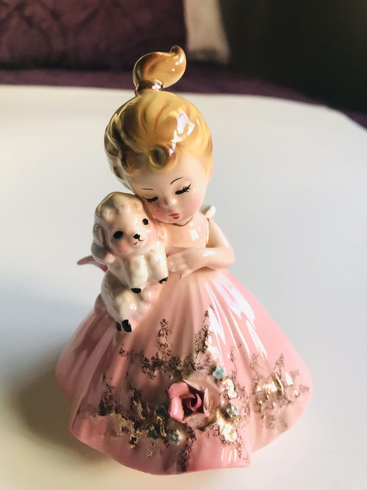 Vintage  Josef  Originals Girl Figurine 