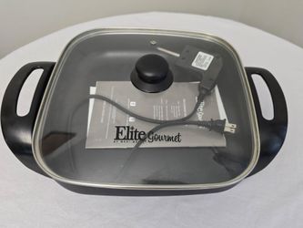 Elite Gourmet by Maxi-Matic 12" Electric Skillet Model EG-1220G B