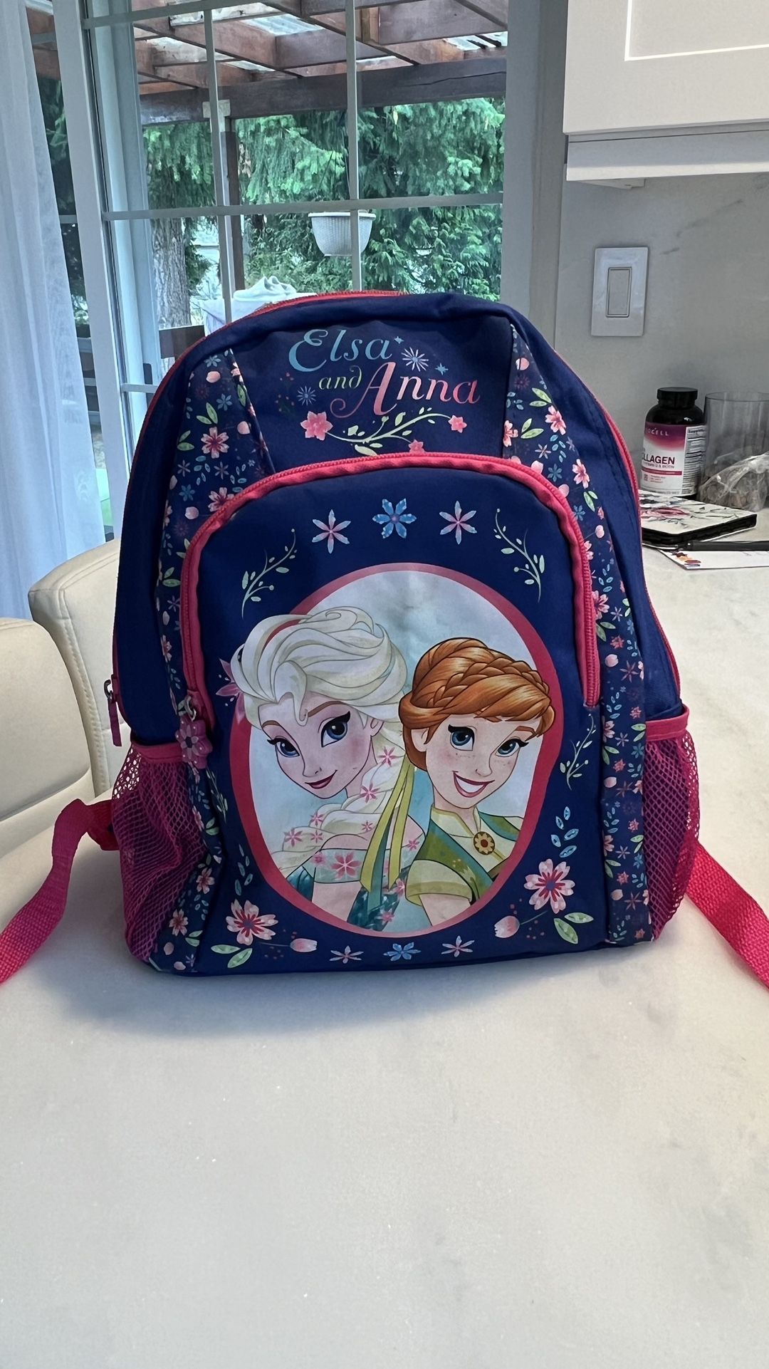 Kids Elsa & Anna Backpack