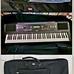 Yamaha PSR-EW310 Key,
Sustain Pedal and Soft Case
Gator Like New! Como NUEVO!