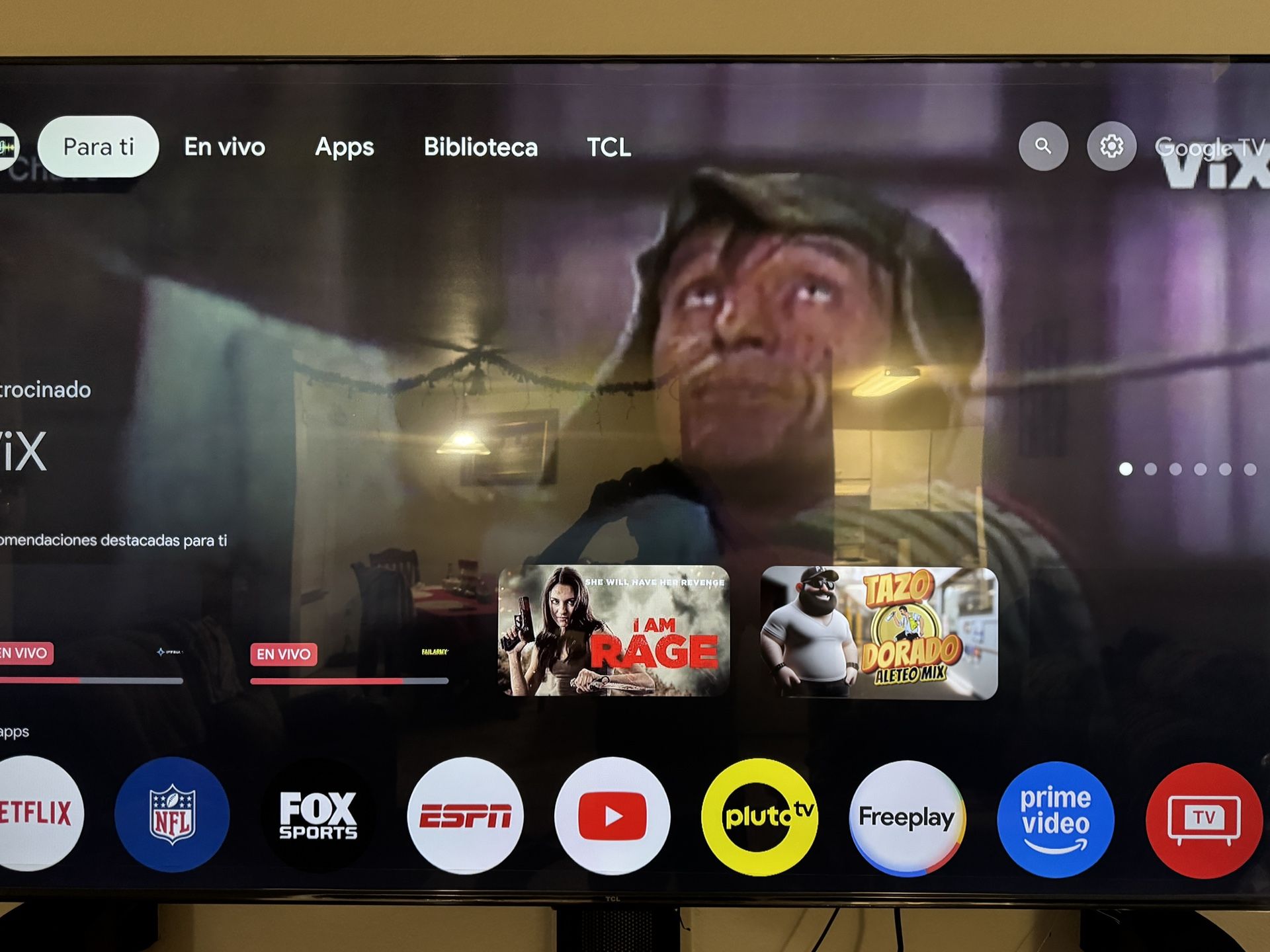 Google TV  TCL 75"