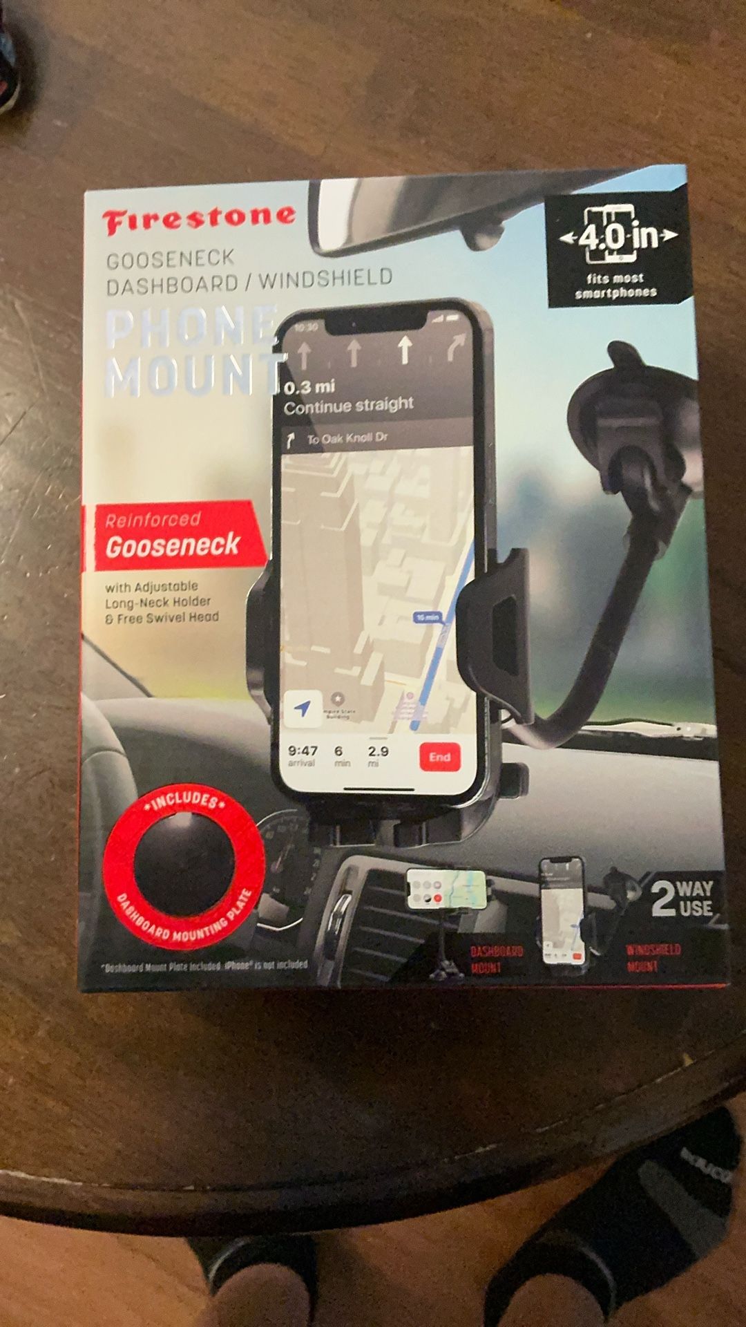 FireStone Phone Mount Dashboard/Windshield