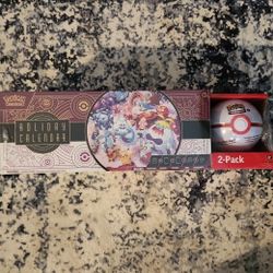 Pokemon Holiday Calendar 2025 2 Pack 
