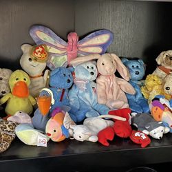 TY Beanie Baby And Teenies Lot Of 25