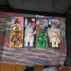  TY McDonald's Limited Edition International Beanie Babies Complete Collection

  RARE FIND  Price:$500.00  Only 1 Set available