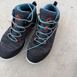 REI Co-Op Flash Hiking Boots Women's 10 Black Granite Hydrowall Waterproof Lugged