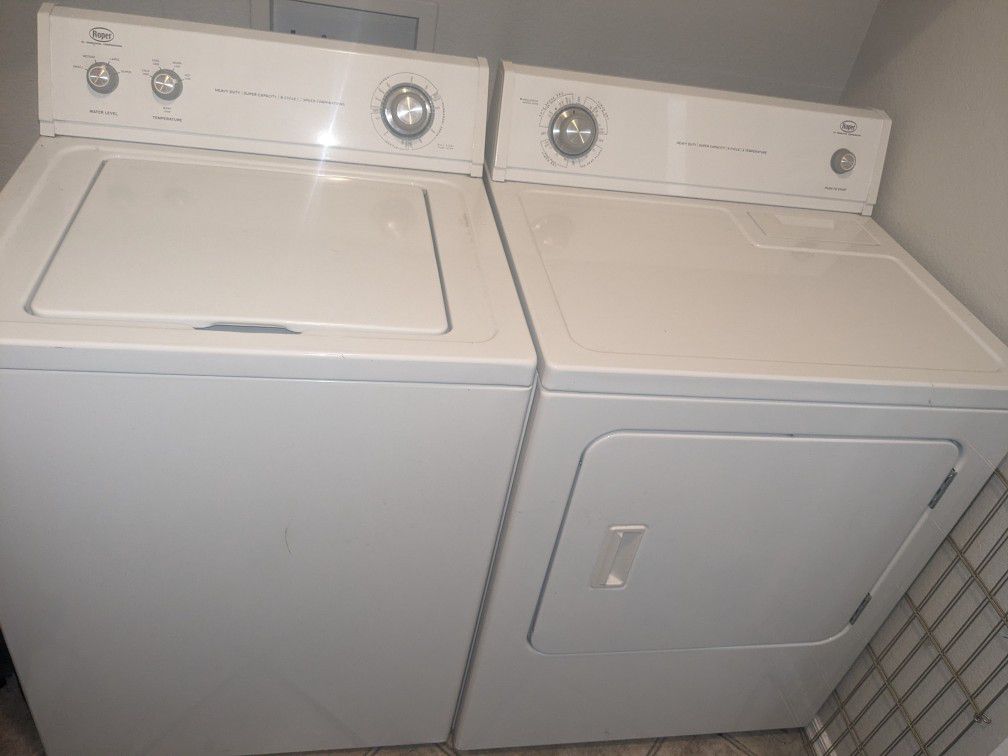 Roper Whirlpool Washer Dryer 