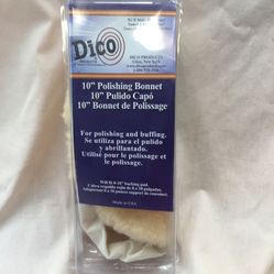 Polishing bonnet, for polishing machine. 10”