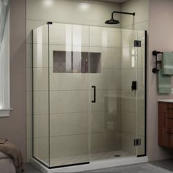 DreamLine  30 3/8" x 58 1/2" x 72" Hinged Shower Enclosure