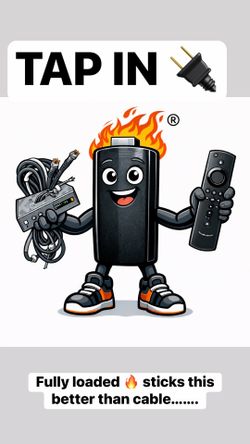 Amazon jail broken 🔥 sticks brand new open box fully loaded it’s better then having cable no monthly subscriptions or fees you just need WiFi $150 ca