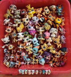 73  Littlest Pet Shop LPS Figure Collection Lot