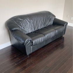 Leather Couches,black