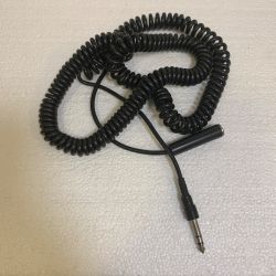 Headphone Expandable Cable with 1/4" TRSF to 1/4" TRSM Plugs
