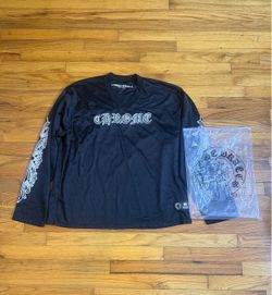 Chrome Hearts Black Mesh Long Sleeve Jersey