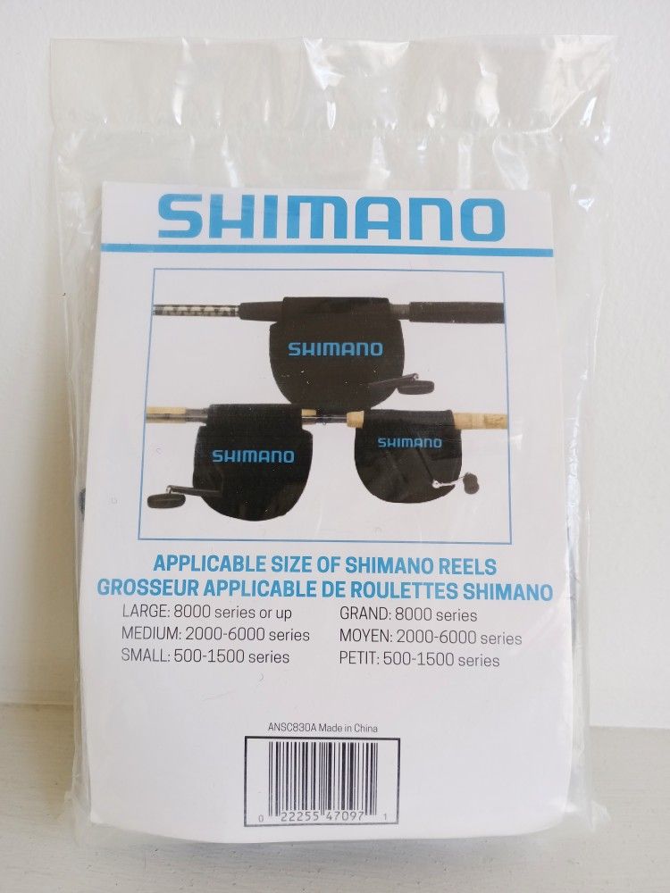 Shimano ANSC830A Neoprene Spinning Reel Cover - Size: SMALL
- BRAND NEW IN PACKAGE