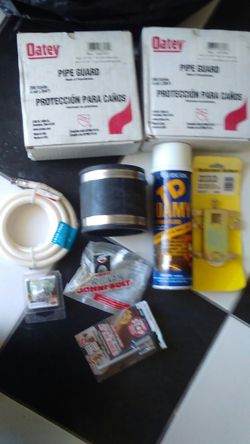 Grab bag,, (plumbing )