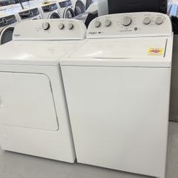 New Whirlpool Washer And  Dryer 1 Year Warranty 