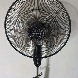 Fan with remote