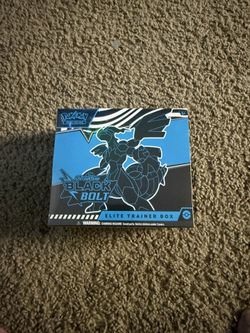 Pokémon Scarlet & Violet Black Bolt Elite Trainer Box