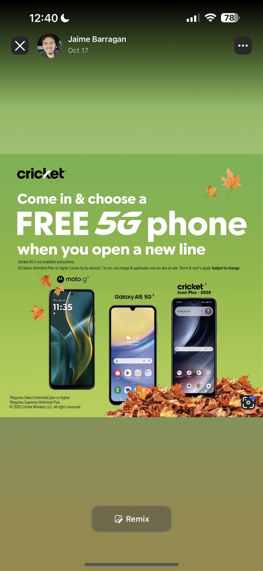 cricket wireless