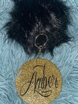 Faux Fur keychain