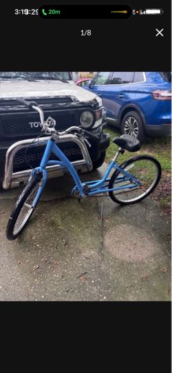 Manhattan Smoothie Blue Cruiser Bicycle