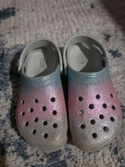 Glitter Crocs