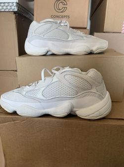 Men's Adidas Yeezy 500 Bone White Shoes Size 10.5