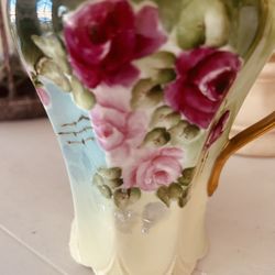 vintage Shabby chic pot