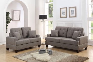 2 Piece Coffee Sofa And Love Seat Set F6501