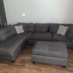 Grey Sectional 