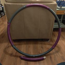 Adjustable weighted hula hoop 3lb