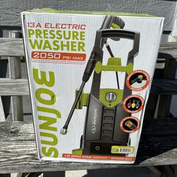 New Sunjoe Electric Pressure Washer 2050psi 
