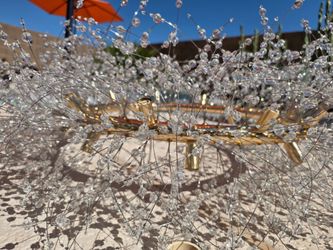 Crystal Cloud Chandelier / Hanging Sculpture