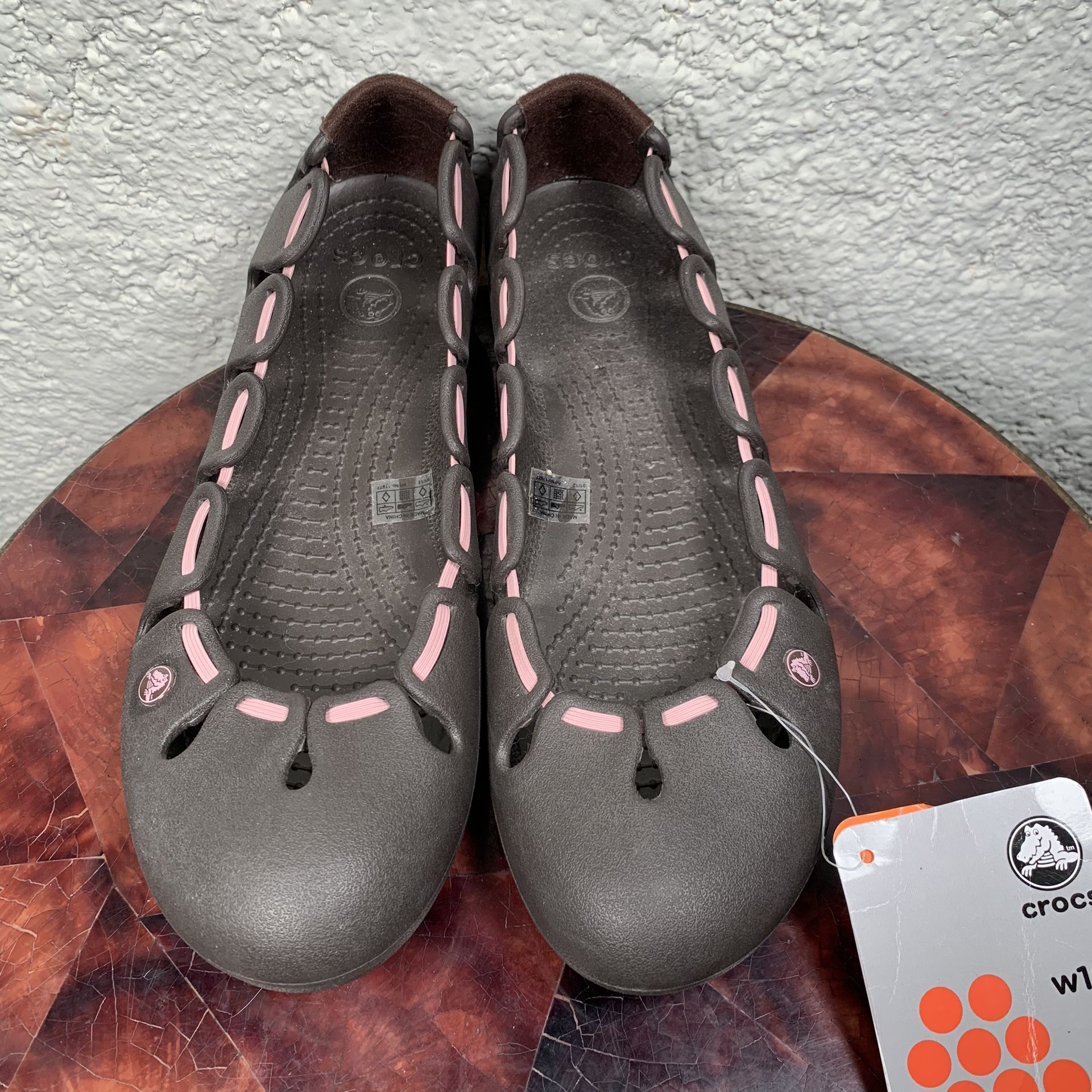 NEW Crocs Springi Ballet Flat Slippers Womens 10