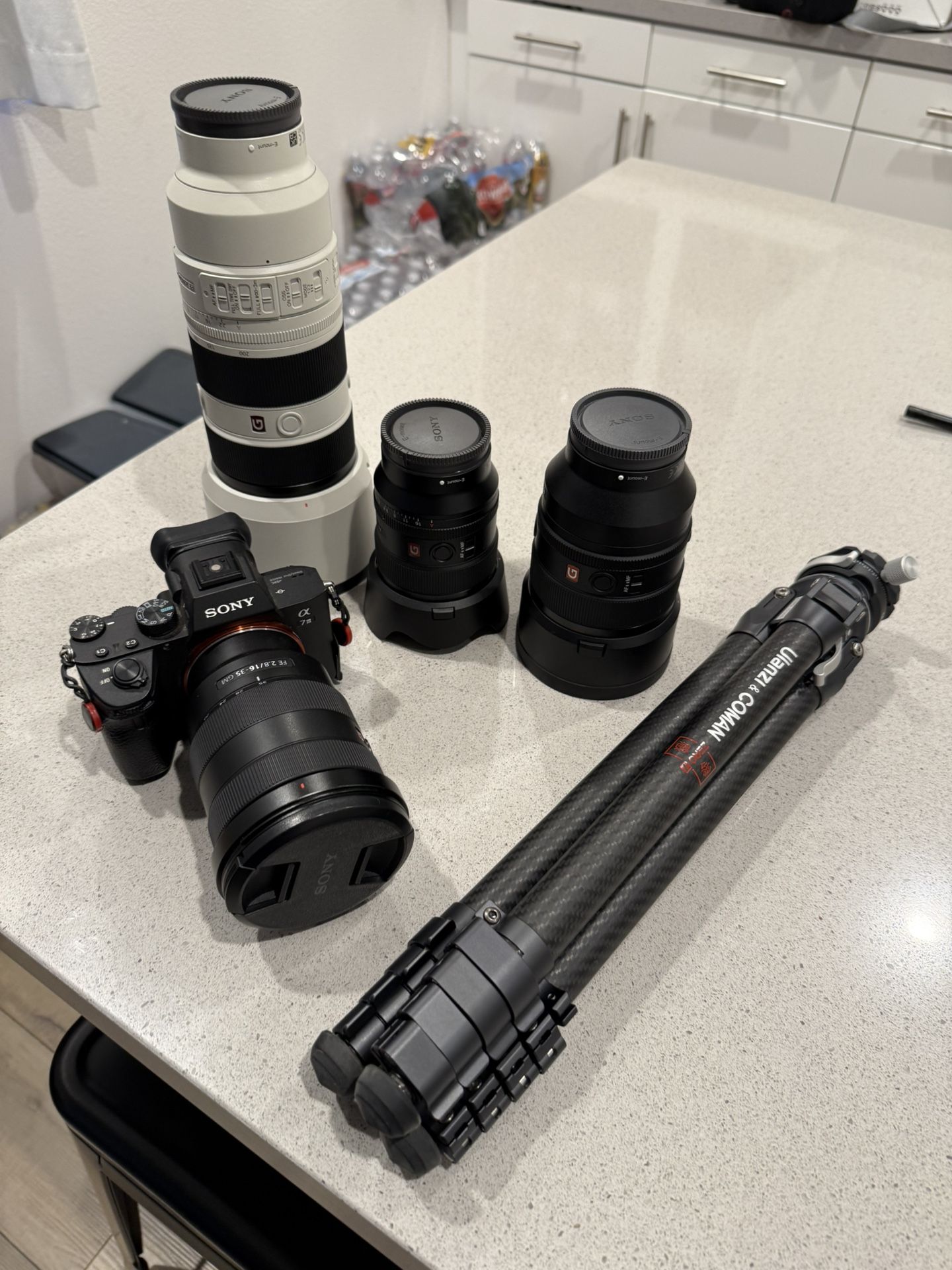 Sony A7lll With G Master Lenses