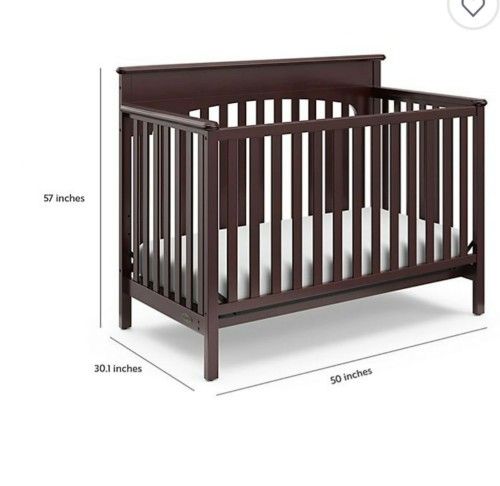 Graco® Lauren 4-in-1 Convertible Crib in Espresso