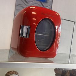 Red Mini Fridge