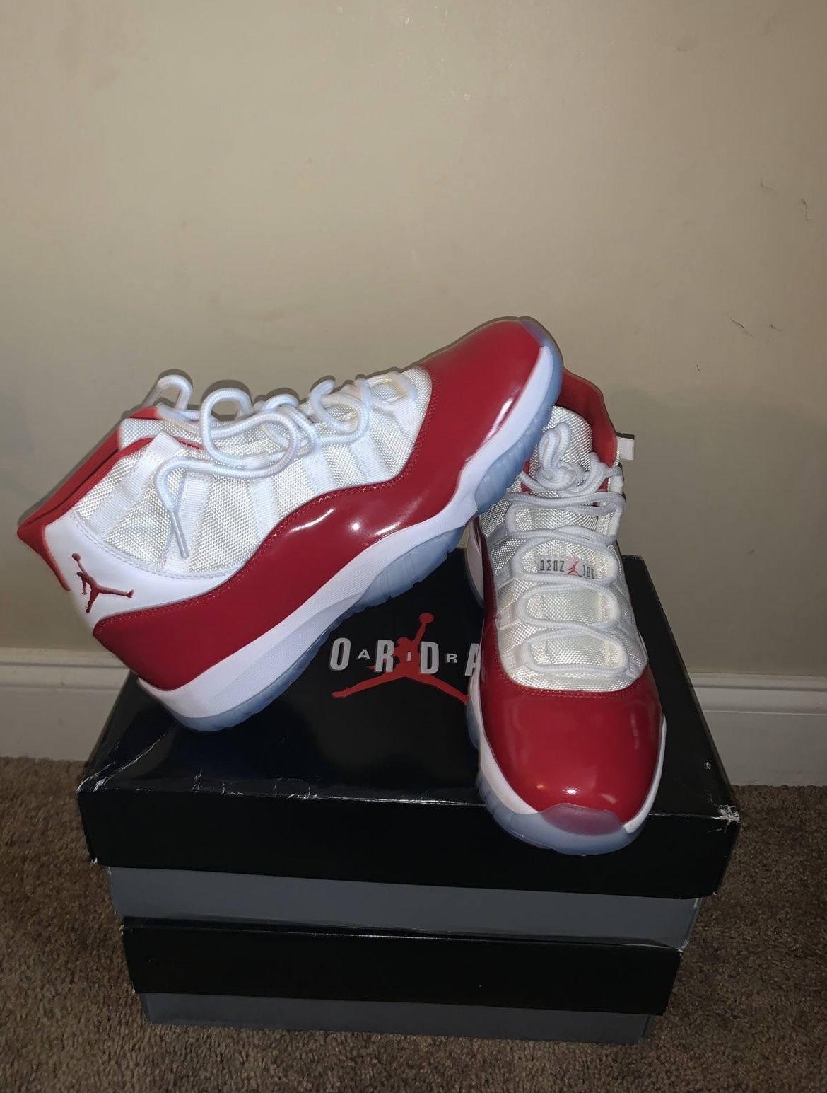 Air Jordan 11s Cherry Red