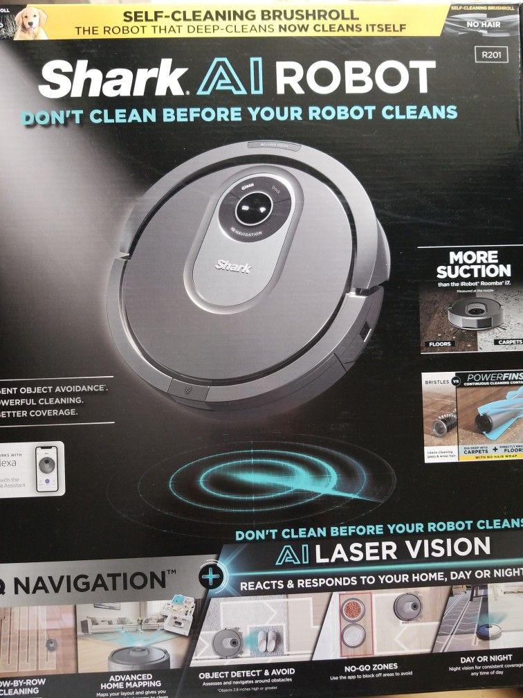 Cyber Monday! Shark AI Robot New! In Box!