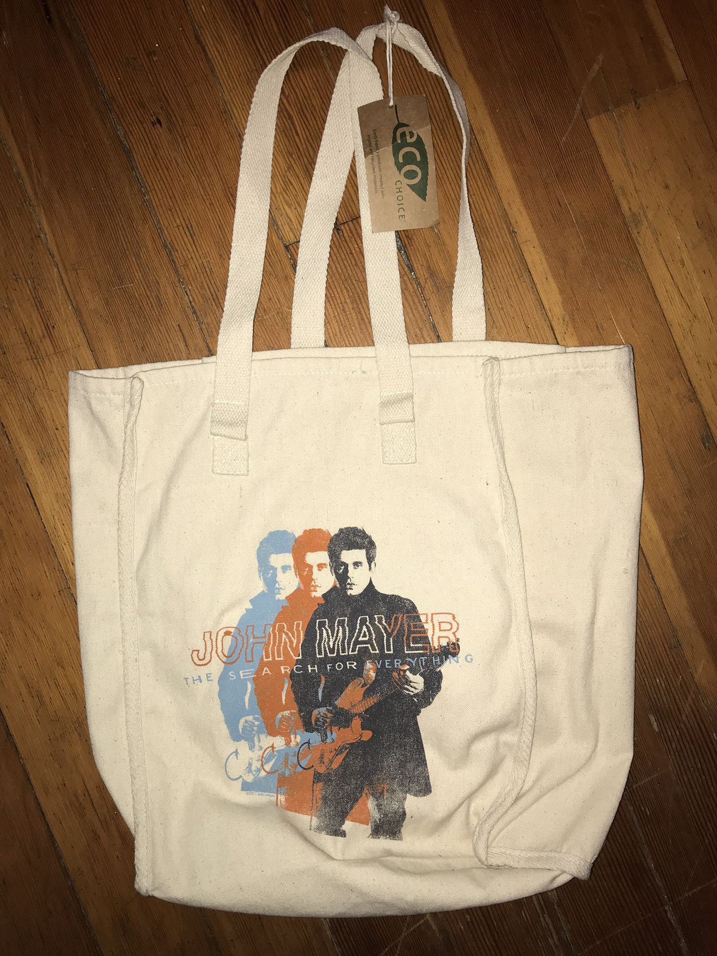Brand new w/tags John Mayer tour tote bag