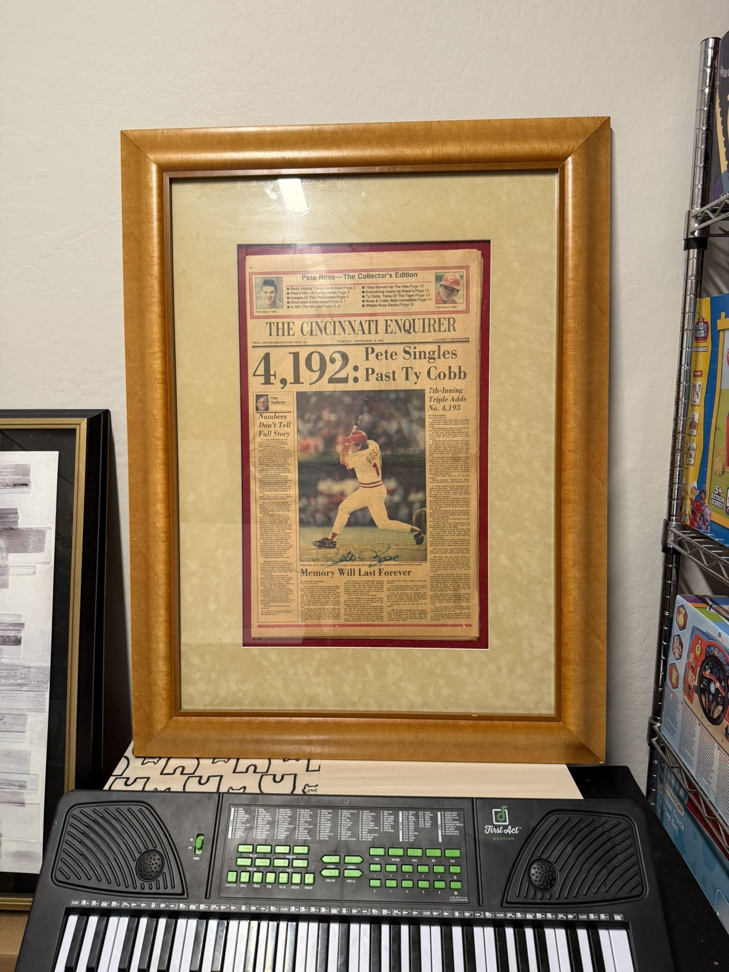 Baseball Memorabilia Pete Rose