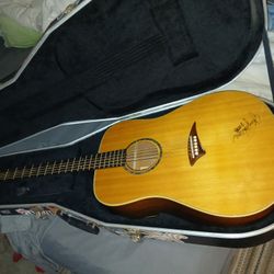 Dean Acoustic 6 string guitar. great tone sounds awesime. well kept 