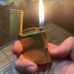 Golden Zippo Lighter 